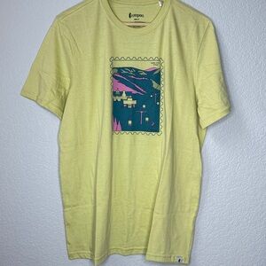 Cotopaxi Men's T Shirt Utah Yellow Size Medium